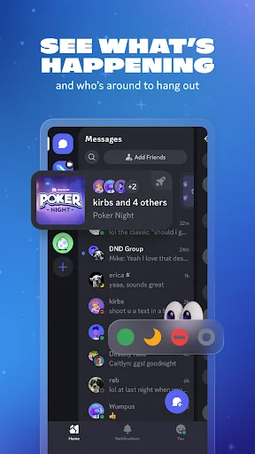 Discord ডাউনলোড করুন: বন্ধু ও কমিউনিটির সাথে কথা বলুন ও আড্ডা দিন - Screenshot 3