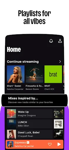 Deezer: Music & Podcast Player ডাউনলোড করুন – সেরা মিউজিক অ্যাপ - Screenshot 1