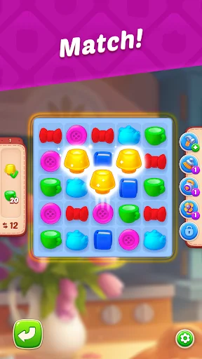 Homescapes ডাউনলোড করুন – অস্টিনের সাথে ঘর সাজান ও পাজল খেলুন - Screenshot 3