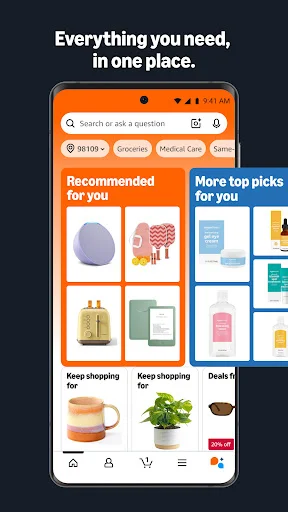 Amazon Shopping অ্যাপ ডাউনলোড করুন – লক্ষ লক্ষ পণ্যের সেরা অনলাইন শপিং - Screenshot 1