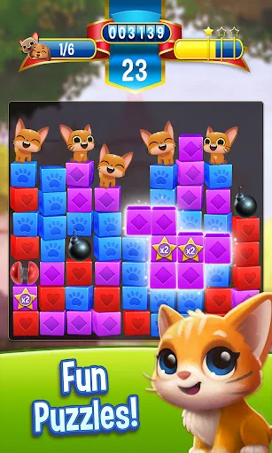 Pet Rescue Saga ডাউনলোড করুন – সেরা পাজল গেম ও পেট সেভ করুন - Screenshot 2