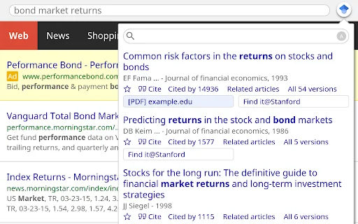 Google Scholar Button ডাউনলোড করুন – গবেষণার জন্য সেরা টুল - Screenshot 3