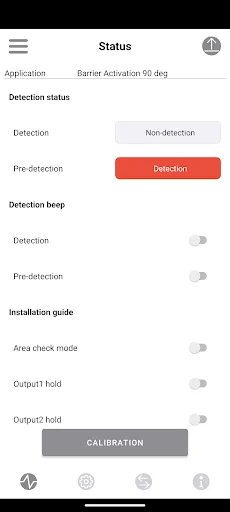 Virtual Loop ডাউনলোড করুন – OPTEX OVS-02 সেন্সর সেটআপ টুল - Screenshot 8
