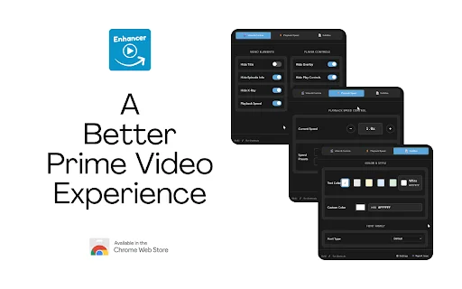 Prime Video Enhancer ডাউনলোড করুন – প্রাইম ভিডিওর ঝামেলা দূর করুন - Screenshot 1