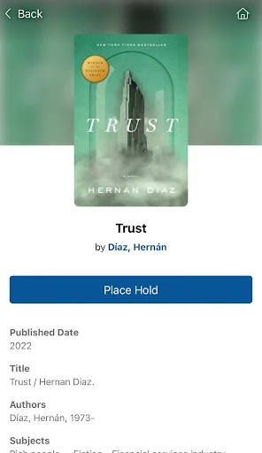 Bedford Public Library System ডাউনলোড করুন – লাইব্রেরি সেবা এখন আপনার ফোনে - Screenshot 4