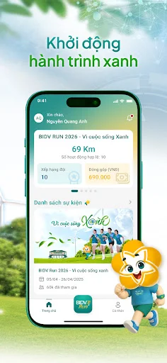 BIDV Run Plus ডাউনলোড করুন – আপনার রান ট্র্যাক করুন সহজে - Screenshot 20