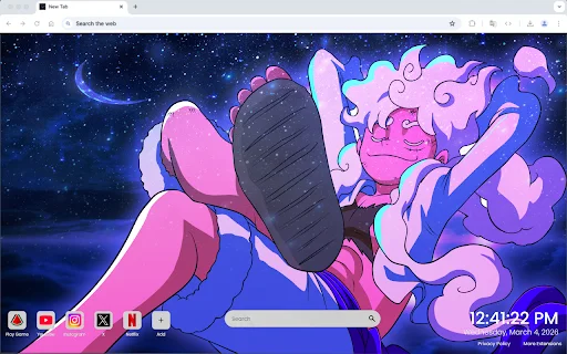 Luffy Gear 5 Live Wallpaper ডাউনলোড করুন – সেরা এনিমে থিম - Screenshot 3