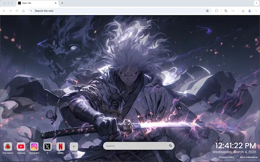 Dragon Samurai Anime Boy Live Wallpaper ডাউনলোড করুন – সেরা অ্যানিমে থিম - Screenshot 3