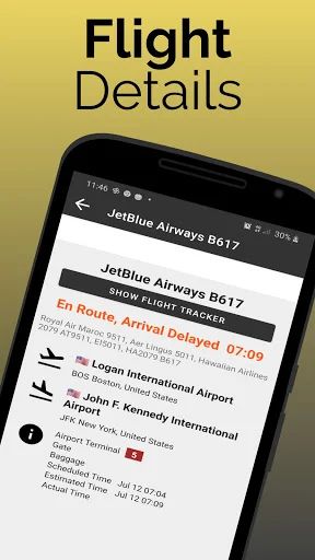 Fukuoka Airport Flight Info ডাউনলোড করুন – রিয়েল-টাইম আপডেট - Screenshot 4