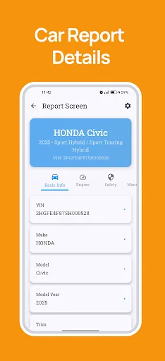 VIN Code Scanner ডাউনলোড করুন – গাড়ির তথ্য ও হিস্ট্রি চেক করুন - Screenshot 3