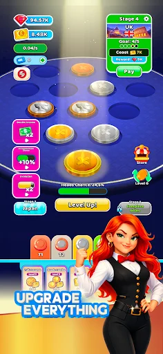 Idle Coin Flip: Clicker ডাউনলোড করুন – সেরা কয়েন ক্লিকিং গেম - Screenshot 5
