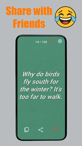 Funny Jokes: Swipe & Laugh ডাউনলোড করুন – সেরা জোকস অ্যাপ - Screenshot 4